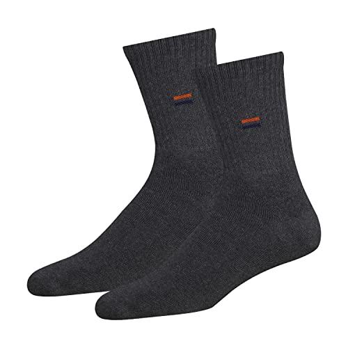 NAVYSPORT Calcetines de Deporte con Acolchado de Algodón (Pack de 5) Unisex Adulto (EU 38-42, Multicolor)