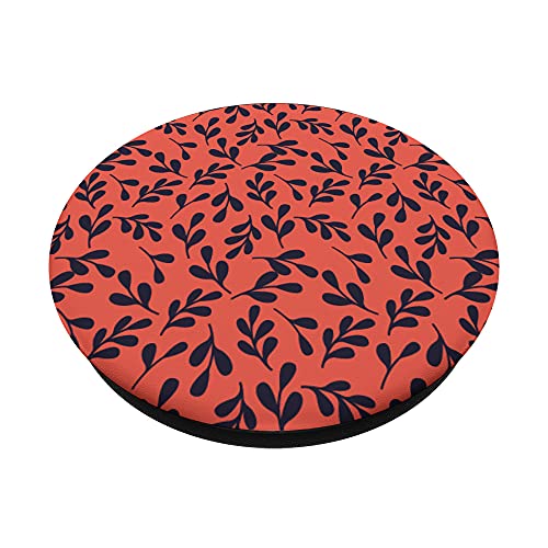 Nectarine - Diseño de flores florales lindo PopSockets PopGrip Intercambiable