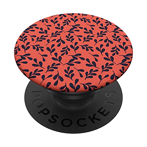 Nectarine - Diseño de flores florales lindo PopSockets PopGrip Intercambiable