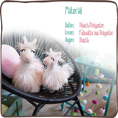 NICI 44393 Lama Flokatina - Peluche de león, Color Beige