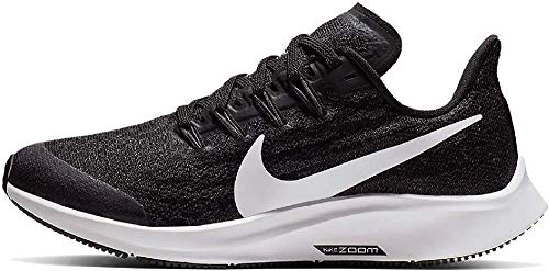 Nike Air Zoom Pegasus 36 (GS), Zapatillas, Negro (Black/White/Thunder Grey 001), EU