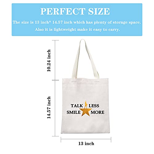 Novedad Hamilton Musical Gift My Thoughts Have Been Reemplazado por Hamilton Lyrics Talk Less Smile More Bolsa de cosméticos, Smile More Shopping Eu, M,