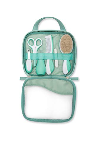 Nuvita 1146 - Set Para el Cuidado del Bebé – Estuche Para Cuidados e Higiene del Bebé - Kit para Uñas y Cabello - Aspirador Nasal – Ideal para Viajes – Libre de BPA – Marca Europea