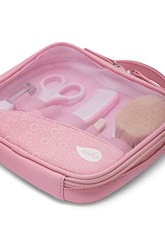 Nuvita 1146 - Set Para el Cuidado del Bebé – Estuche Para Cuidados e Higiene del Bebé - Kit para Uñas y Cabello - Aspirador Nasal – Ideal para Viajes – Libre de BPA – Marca Europea