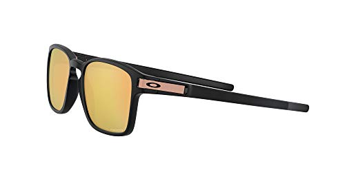 Oakley Oo9358 Latch Square Asian Fit - Gafas de sol rectangulares para hombre