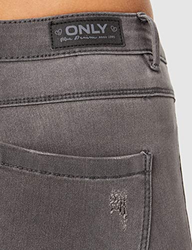 Only Onlroyal Reg SK Dnm Jeans Bj312 Vaqueros, Dark Grey Denim, 32 X-Small para Mujer