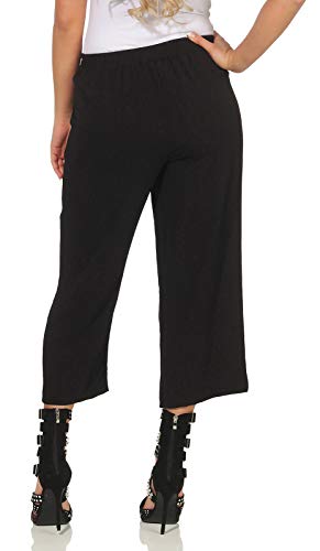 Only Onlwinner Palazzo Culotte Pant Wvn Pantalones, Black 74, 40 para Mujer