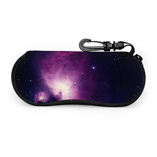 Orion Nebulosa emisión nebulosa constelación Orion universal gafas de sol caso personalizado gafas de sol caso cremallera impreso gafas caso