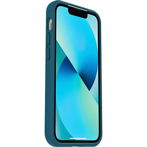 OtterBox para Apple iPhone 13 mini / iPhone 12 mini, Funda Fina Antícaidas, Sleek Case, Transparente/Azul - Sin Caja Retail