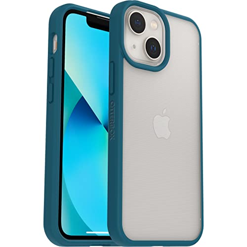 OtterBox para Apple iPhone 13 mini / iPhone 12 mini, Funda Fina Antícaidas, Sleek Case, Transparente/Azul - Sin Caja Retail