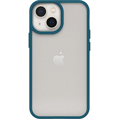 OtterBox para Apple iPhone 13 mini / iPhone 12 mini, Funda Fina Antícaidas, Sleek Case, Transparente/Azul - Sin Caja Retail