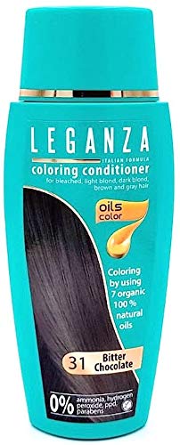 Pack Ahorro de 2 x Tintes Bálsamo para cabello sin ammoniaque color chocolate oscuro 31, 7 aceites naturales