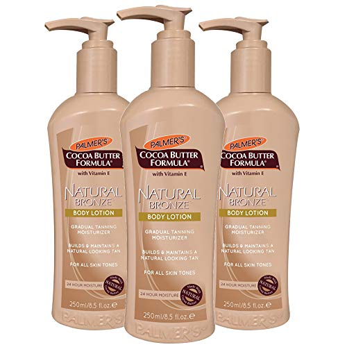 Palmer's Natural Bronze Cocoa Butter Formula Body Lotion -- 8.5 fl oz by Palmer's, 3 Pack