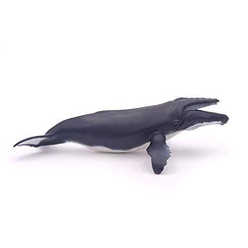 Papo (2056011 Ballena jorobada, Figura de Animal Marino Pintada a Mano, Multicolor