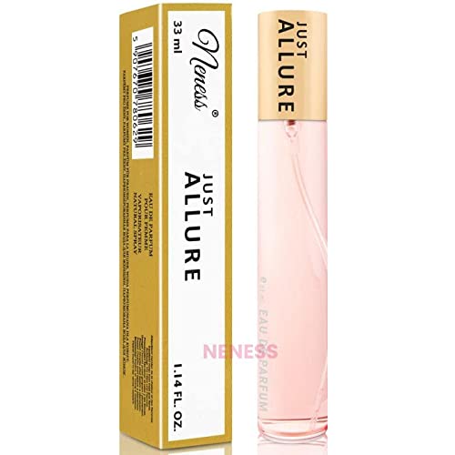 Perfume de mujer - Eau de Toilette de mujer - Composiciones aromáticas expresivas y femeninas - Fragancias de mujer para toda ocasión - 33ml (N063. Just Allure, 33 ml )