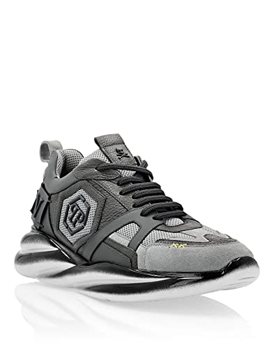 Philipp Plein Masculino Runner Mix Materials Plein Hurricane 40