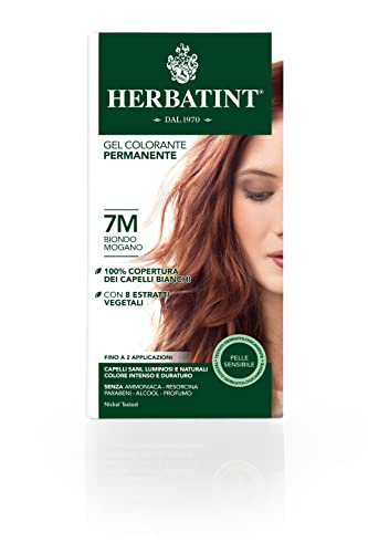 Phytoceutic Herbatint Gel Permanente, 7M/Rubio Caoba, 120 ml