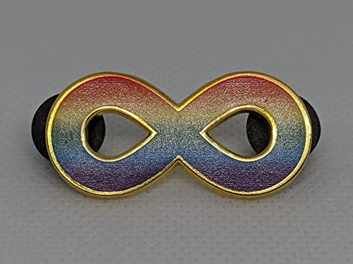 Pin de esmalte Autistic Spectrum Autism Pride Rainbow Infinity Symbol Celebrate Neurodiversity