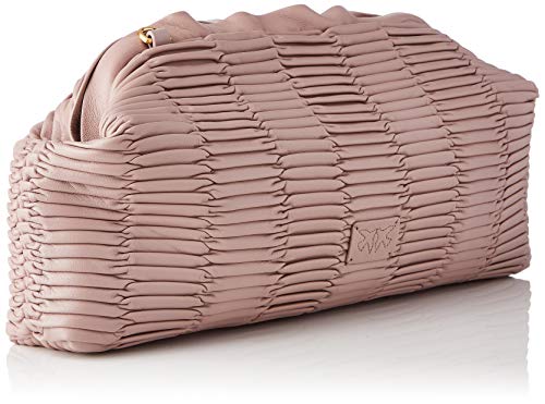 Pinko Chain Clutch, Embrague DE Cadena Maxi Origami C NA para Mujer, N63_CORTECCIA, U