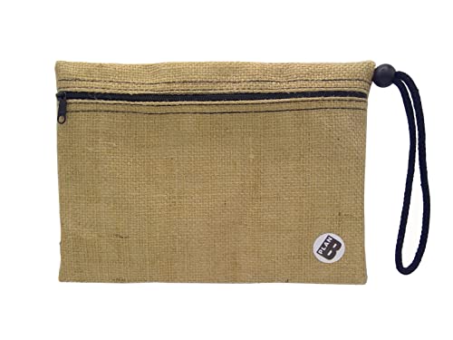 Plan B, Bolso de Mano, Bolsa Clutch Saco, 25 X 18 cm, 1 Compartimento, Beige