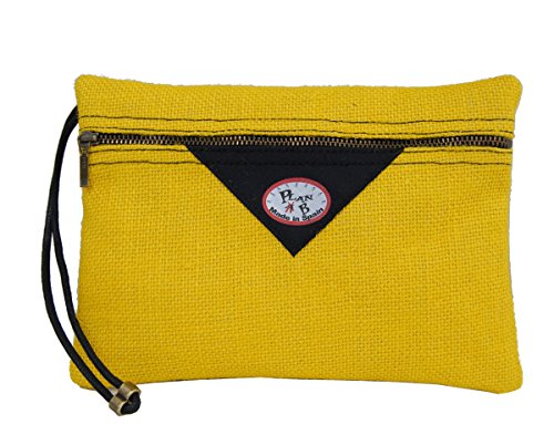 Plan B, Cartera de Mano, Clutch Taxi, 23 X 17 X 2 cm, 2 Compartimentos, Amarillo