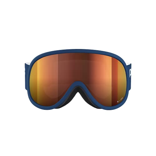 POC Retina Clarity Gafas de esquí, Unisex Adulto, Lead Blue/Spektris Orange, Talla única