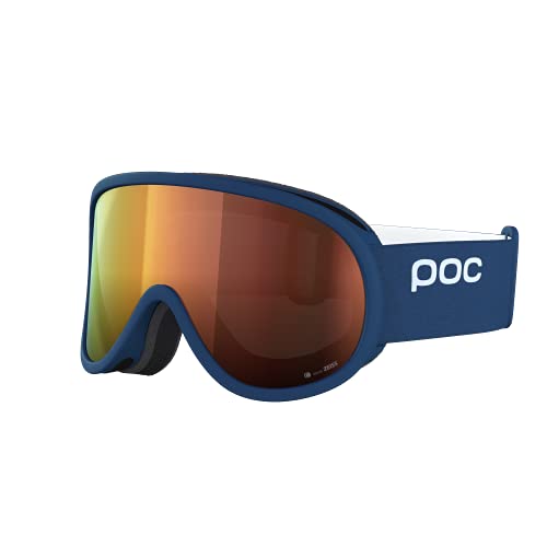 POC Retina Clarity Gafas de esquí, Unisex Adulto, Lead Blue/Spektris Orange, Talla única