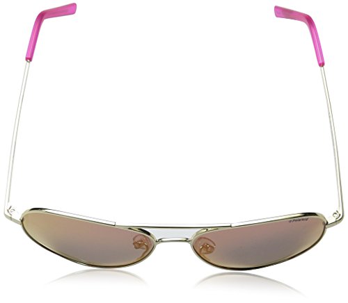 Polaroid PLD 6012/N AI J5G Gafas de Sol, Dorado (Gold/Grey Pink Grey Speckled Pz), 56 Unisex Adulto