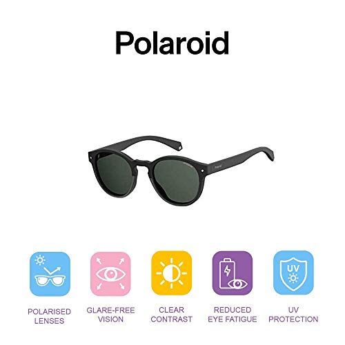 Polaroid PLD 6042/s Sunglasses, Negro (807/M9 Black), 49 para Mujer