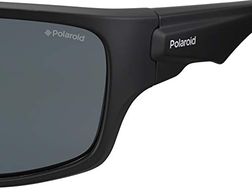 Polaroid PLD 7012/S M9 Gafas de Sol, Negro (Black/Grey Pz), 63 para Hombre