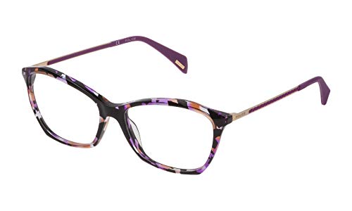 Police S0348929 Marcos para Gafas recetadas, Multicolor, 54 mm para Mujer