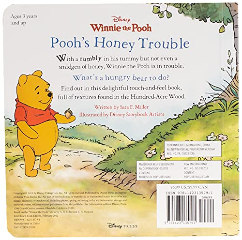 POOHS HONEY TROUBLE-TOUCH FEEL (Disney Winnie the Pooh)