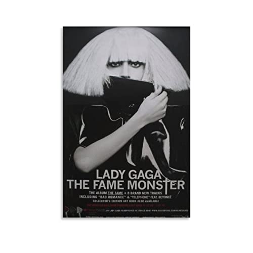 Póster de la película de Lady GAGA The Fame Monster de 30 x 45 cm