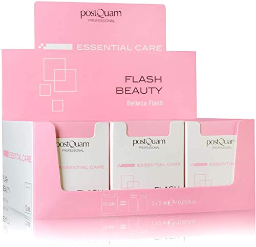 Postquam PQE05310 Flash Beauty, Serum, 12 cajas con 2 ampolletas de 2 ml, total 48 ml