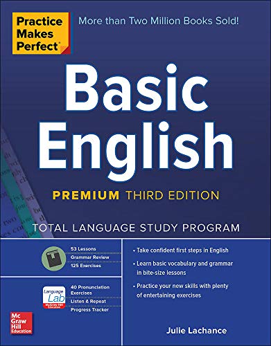 Practice Makes Perfect: Basic English, Premium Third Edition (NTC REFERENCE)