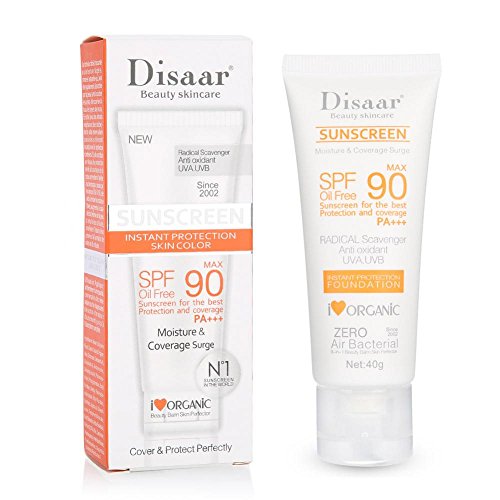 Protector solar invisible SPF 50, protección solar hidratante loción bloqueadora solar blanqueadora cuidado de la piel para todo tipo de pieles