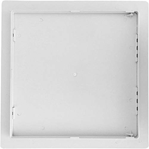 Proxinova 200x200mm Puerta de contadores | Plástico ABS de | Puerta de UPVC | Gabinete y caja de fusibles | Oculta cables, medidores, tuberías | Queda al ras de la superficie