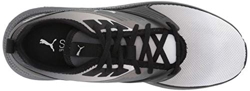 PUMA Bicicleta elíptica Pacer Next Ffwd para Hombre, Puma Black Dark Shadow Puma Silver, Women 8.5/Men 10