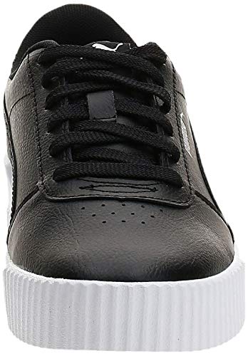 PUMA Carina L, Zapatillas Bajas, para Mujer, Negro (Puma Black-Puma White-Puma Silver), 39 EU