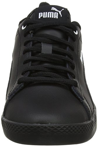 PUMA Smash Wns v2 L, Zapatillas Bajas, para Mujer, Negro (Puma Black-Puma Black), 38 EU