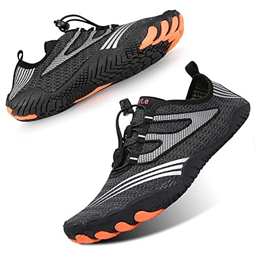 Qimaoo Zapatos de Agua para Buceo Snorkel Surf Piscina Playa Vela Mar Acuáticos Cycling Deportes Yoga Aqua Calzado para Hombre Mujer