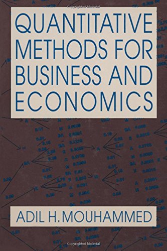 Quantitative Methods for Business and Economics