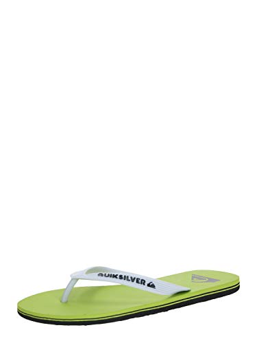 Quiksilver Molokai, Zapato de Agua Hombre, Black Green Green, 43 EU