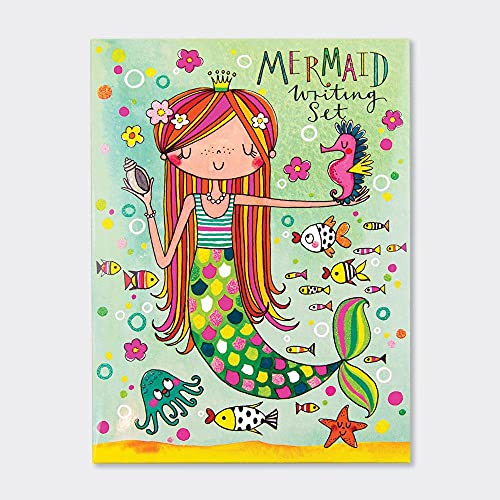 Rachel Ellen Designs WS21 - Cuaderno (Child, Multicolor, Imagen, Mermaid, 160 mm, 220 mm)