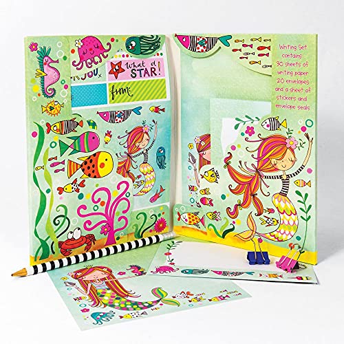 Rachel Ellen Designs WS21 - Cuaderno (Child, Multicolor, Imagen, Mermaid, 160 mm, 220 mm)