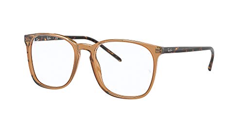 Ray-Ban 0rx5387 Gafas, Transparent Light Brown, 54 Unisex