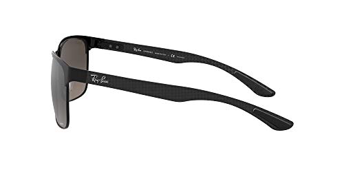 Ray-Ban RB 8319 Chromance Gafas de Sol, Black Top on Matte Black, 49 para Hombre