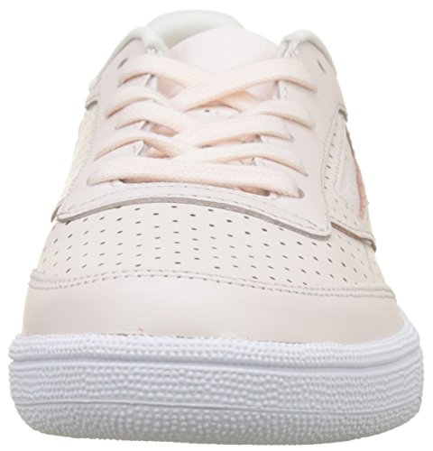 Reebok Club C 85 Popped Perf, Zapatillas Mujer, Rosa (Pale Pink/Chalk Pink/White 000), 38 EU