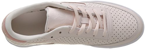 Reebok Club C 85 Popped Perf, Zapatillas Mujer, Rosa (Pale Pink/Chalk Pink/White 000), 38 EU