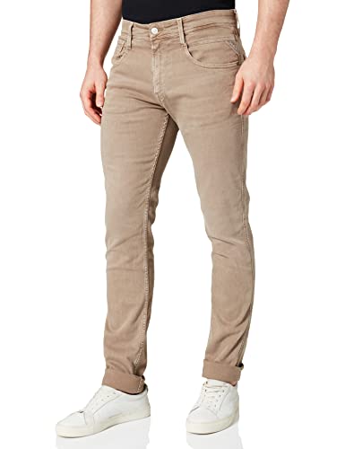 REPLAY Anbass Jeans, 569 Nut Brown, 34W / 34L para Hombre